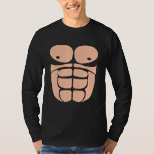 Camiseta Halloween Gorilla Chest Costume Schilpack Macaco