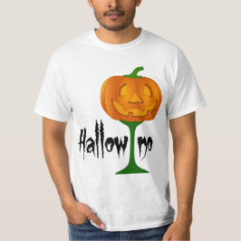 Camiseta Halloween Halloween De Vidro De Pumpkin