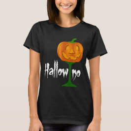 Camiseta Halloween Halloween De Vidro De Pumpkin