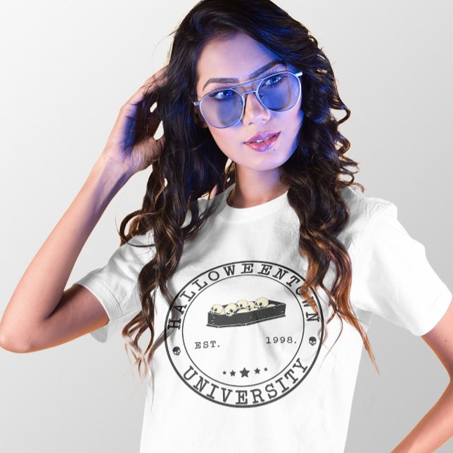 CAMISETA HALLOWEEN HALLOWEENTOWN UNIVERSITY EST 1992 (Criador carregado)