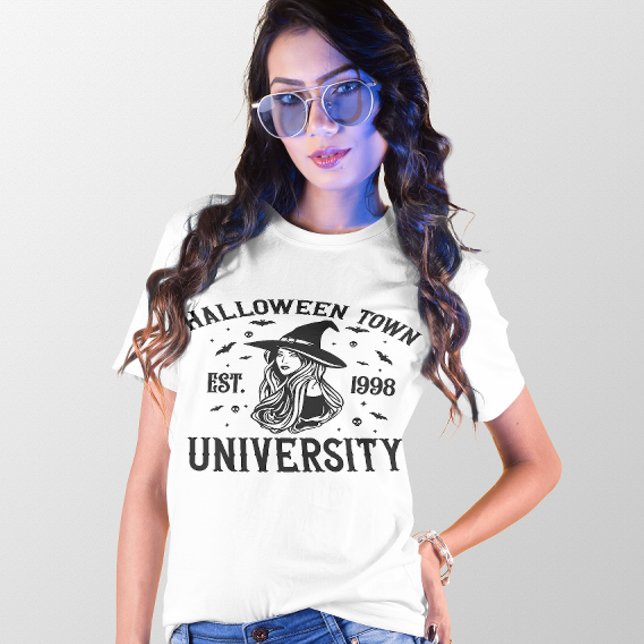 CAMISETA HALLOWEEN HALLOWEENTOWN UNIVERSITY EST. 1998 (Criador carregado)