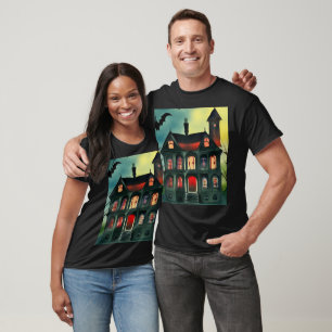 Camiseta Halloween Haunted House