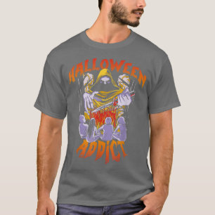 Camiseta Halloween Histórias de horror Filmes assustadores