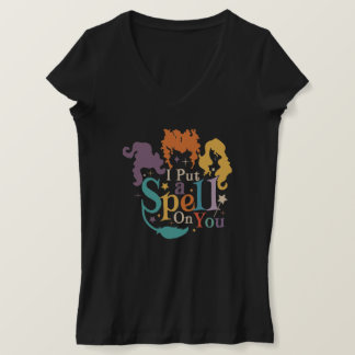 Camiseta Halloween Hocus Pocus Eu Coloquei Um Espelho Em Vo