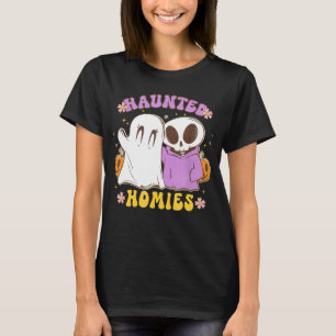 Camiseta Halloween Homies Halloween Mamãe Gift Spooky Seaso