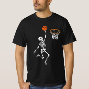 Camiseta Halloween Horror Jogadores De Basquete Costume