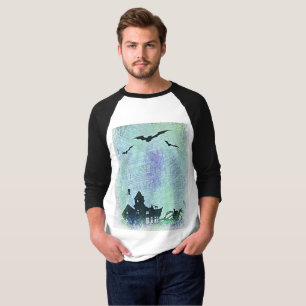 Camiseta Halloween House Aranhas + Morcegos!