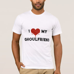 Camiseta Halloween I Heart My GhoulFriel