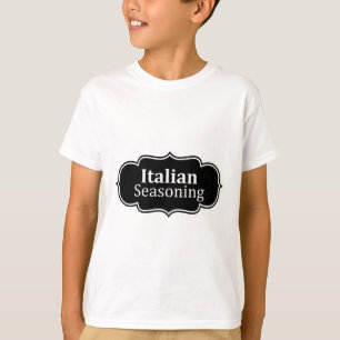 Camiseta Halloween italiano Seasoning Figurume Engraçado En