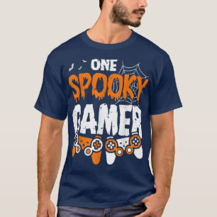 Camiseta Halloween Jack O Lantern Boys Gamer Humor Hallowee