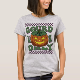 Camiseta Halloween Jack O Lantern Gourd Vibes Apenas