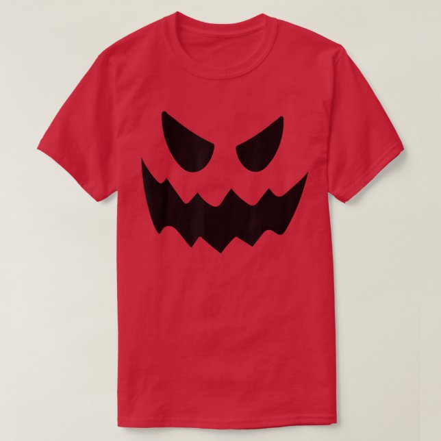 Camiseta Halloween Jack O Lantern Jackolantern Spooky Scary (Frente do Design)