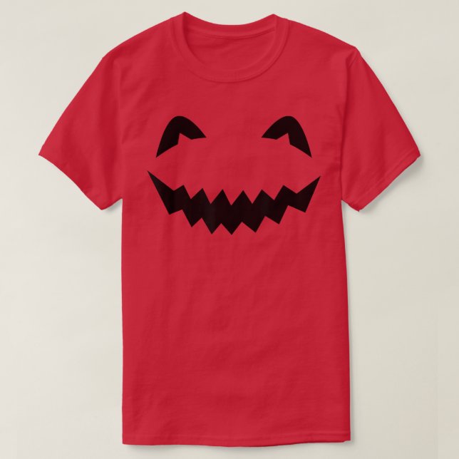 Camiseta Halloween Jack O Lantern Jackolantern Spooky Scary (Frente do Design)