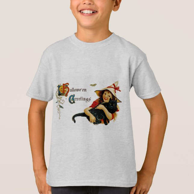 Camiseta Halloween Jack-o-Lantern Pumpkin Trio (Frente)