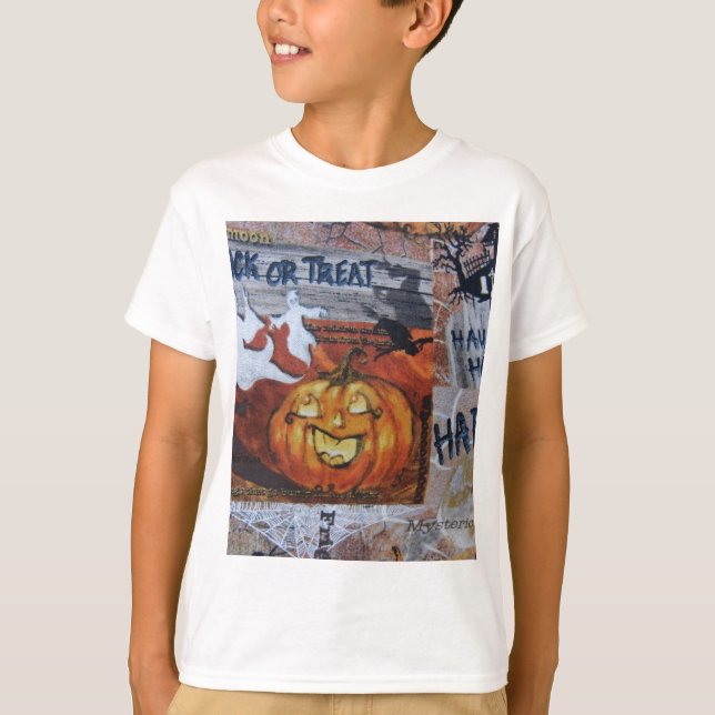 Camiseta Halloween Jack O' Lanterna (Frente)