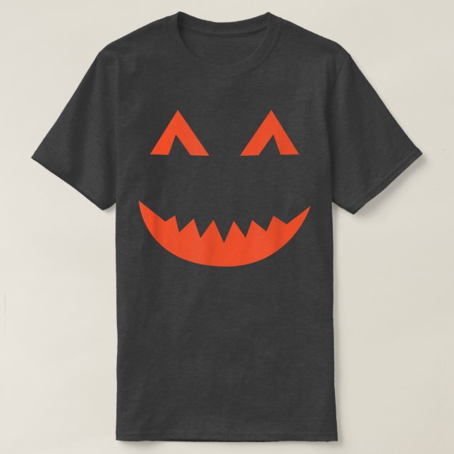 Camiseta Halloween Jack O Lanterna Jackolantern Cute Feliz  (Frente do Design)