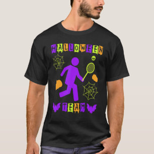 Camiseta Halloween Jogando Tênis do time Esportivo Broom
