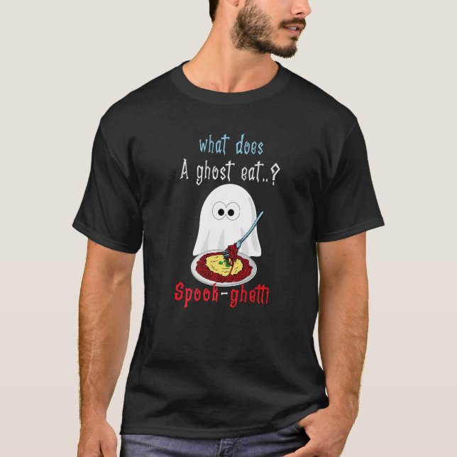 Camiseta Halloween Jokes Costume for Spooky Season Scary Gh (Frente)