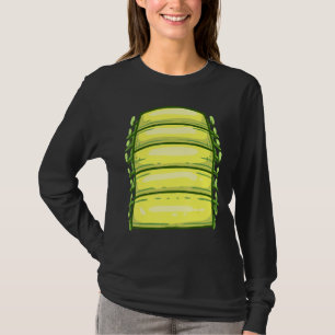 Camiseta Halloween Kids Front Alligator Belly Crocodilo Cos