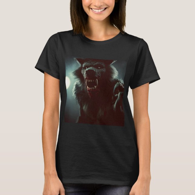 Camiseta Halloween - Lobisomem 2 (Frente)