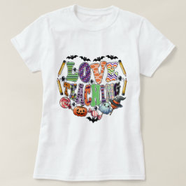 Camiseta Halloween Love Ensino