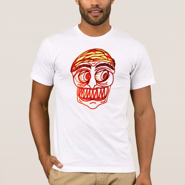 Camiseta HALLOWEEN MANIAC MONSTER tee (Frente)