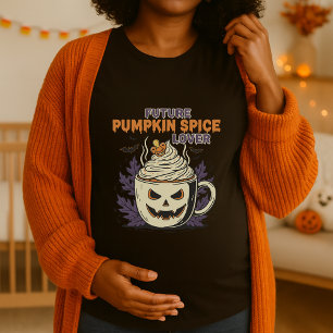 Camiseta Halloween Materny Future Pumpkin Spice Lover
