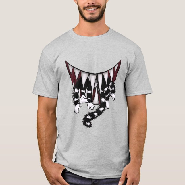 Camiseta Halloween, mau de arte horrorosa (Frente)