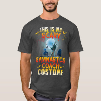 Camiseta Halloween Minha Carinha Ginástica Treinadora Costu