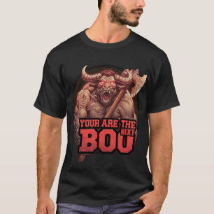 Camiseta halloween Minotaur - Você é o próximo Boo