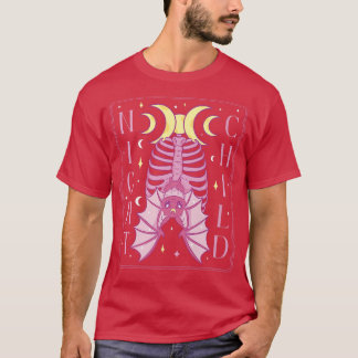 Camiseta Halloween Mística Mística de Bruxa Mística Noturna