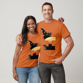 Camiseta Halloween Monograma - Letra I