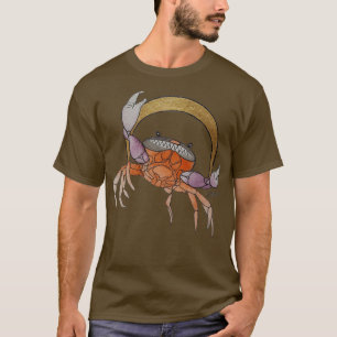 Camiseta Halloween Moon Crab