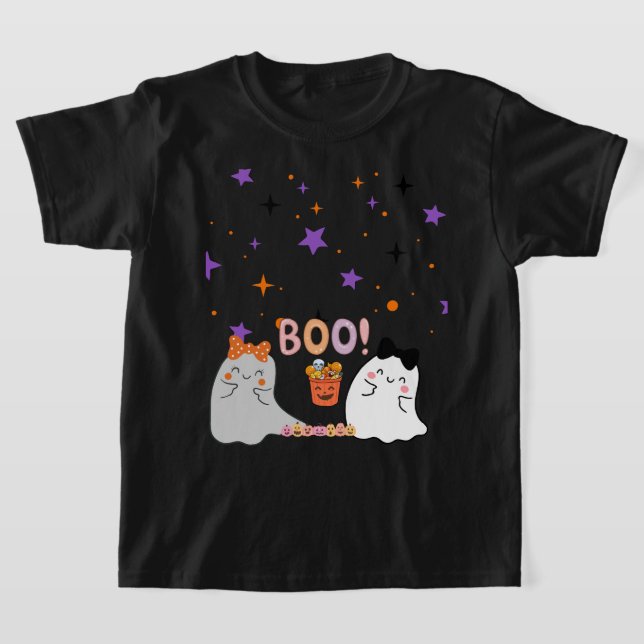 Camiseta Halloween - Muito Bonito Para Boo (Postura )