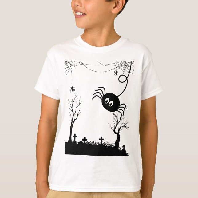 Camiseta Halloween - Muito Bonito Para Boo (Frente)