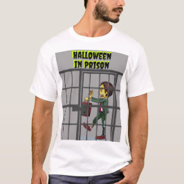 Camiseta Halloween na prisão, Funny usa T-Shirt política