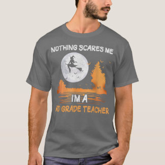 Camiseta Halloween Nada me assusta Eu sou uma professora do