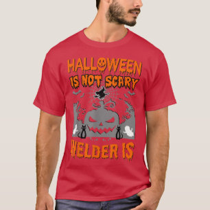 Camiseta Halloween Não É Soldador Assustador É 3669