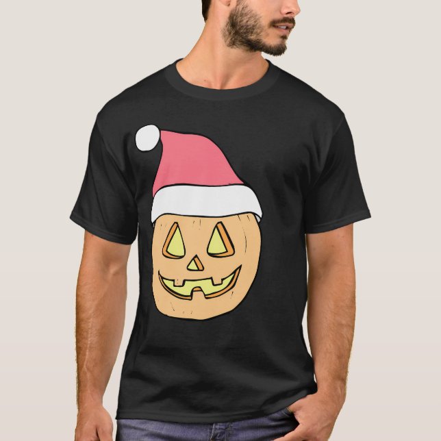 Camiseta Halloween No Natal (Inspirado Pelo Blink 182) (Frente)