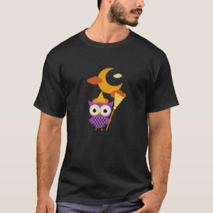 Camiseta Halloween Oferece Chapéu Testemunha Cute Kawaii O