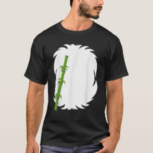 Camiseta Halloween Panda Figurume Juventude Roupa Crianças