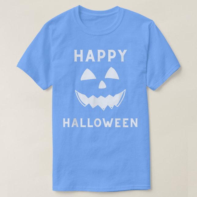 Camiseta Halloween Party Gift Idea Party Happy Halloween Fa (Frente do Design)