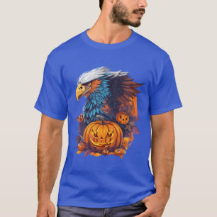 Camiseta Halloween Patriótico do Halloween Bald Americano