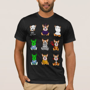 Camiseta Halloween Pembroke Welsh Corgi