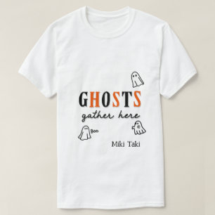 Camiseta Halloween Personalizado Brincadeiro moderno
