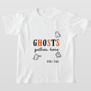 Camiseta Halloween Personalizado Brincadeiro moderno