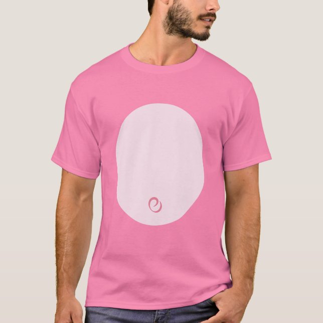 Camiseta Halloween Pig Chest Costume Kids Easy Costume Tee (Frente)