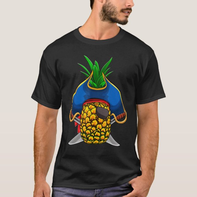 Camiseta Halloween Pirate  Pineapple Swingers Lifestyle (Frente)