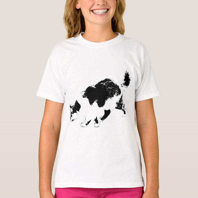 Camiseta Halloween Prowler em Tinta (Frente)