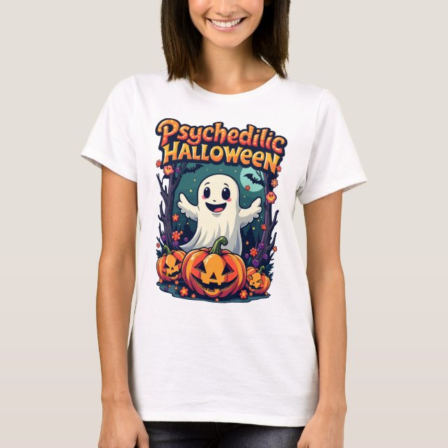 Camiseta Halloween Psicédico (Frente)